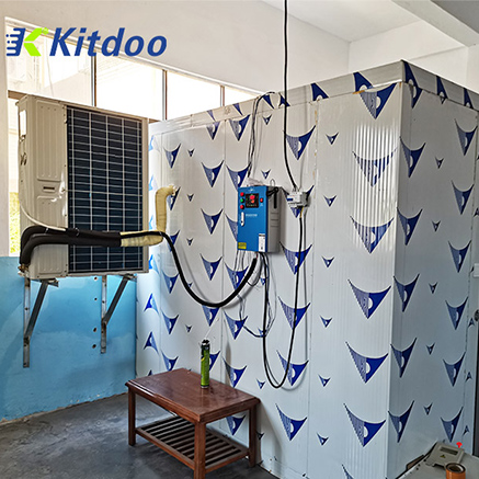 Se completó con éxito el proyecto de enfriador de la unidad de hielo caliente fluorado desarrollado independientemente por KITDOO